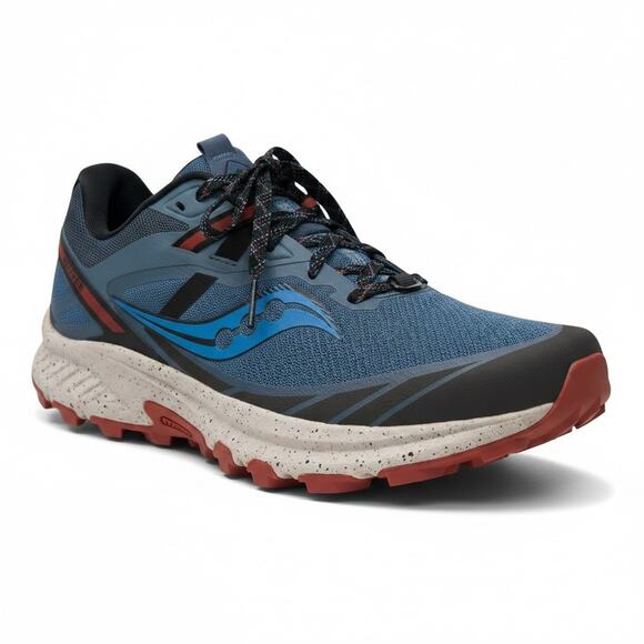 Saucony Canyon TR2 Men\'s Size 11 Trail Running Shoes Blue Speckled S20775-31 main image 5